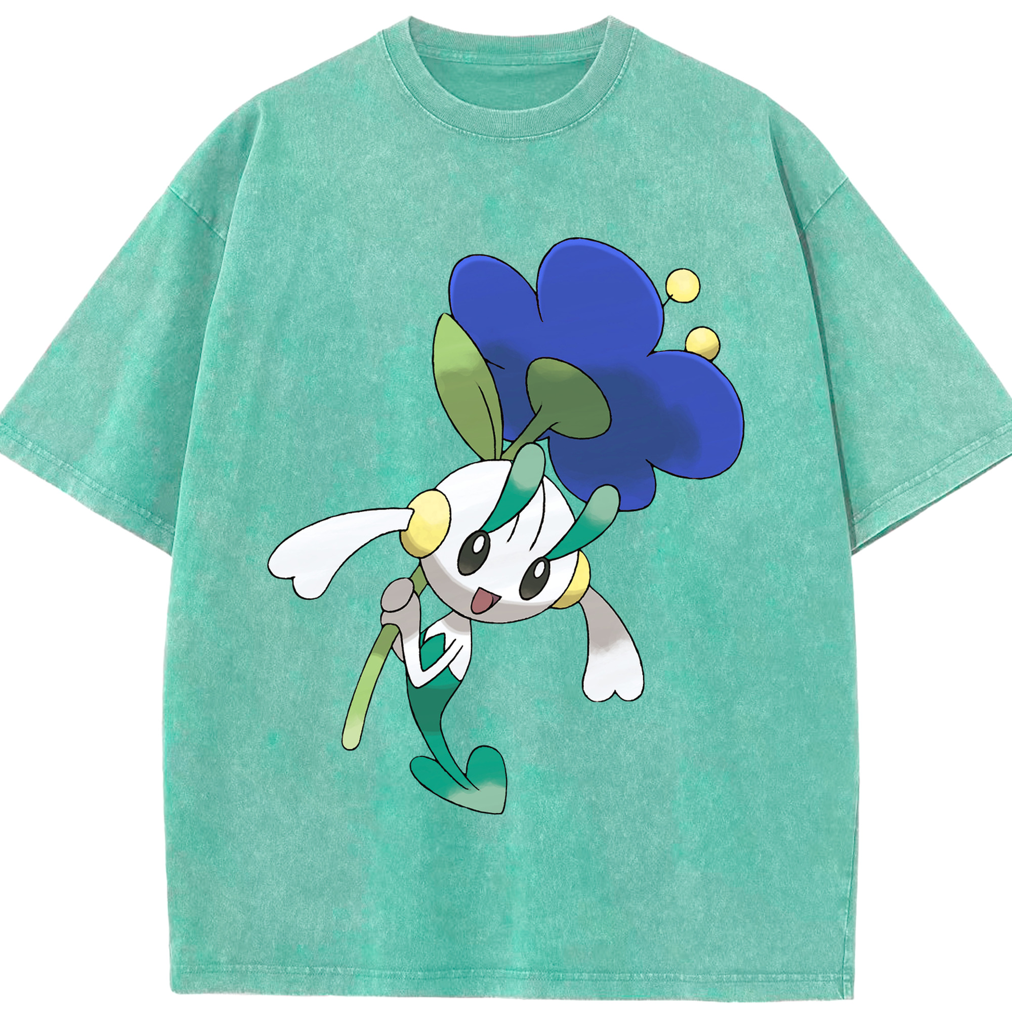 （画像用） ポケットモンスター Pokémon 綿100% ヴィンテージ風 半袖Tシャツ（フロントプリント）